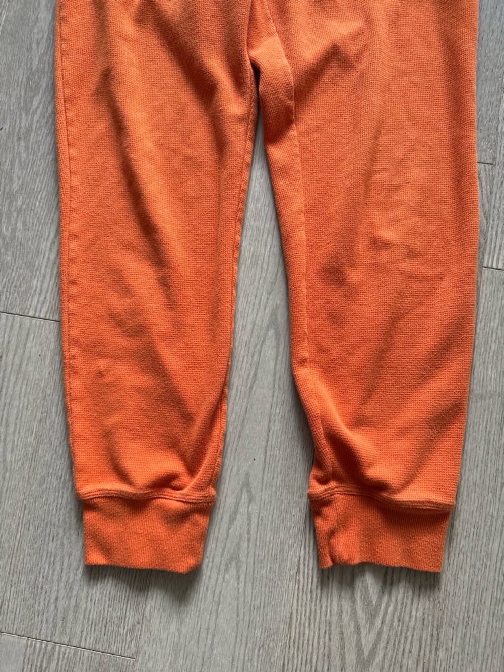 Sunday Best Aritzia Women's Orange Waffle Joggers in size M - Picture 3 of 11